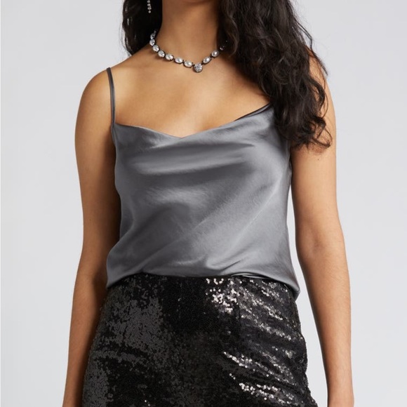 Open Edit Cowl Neck Camisole - size Small 🩶 - Picture 1 of 7